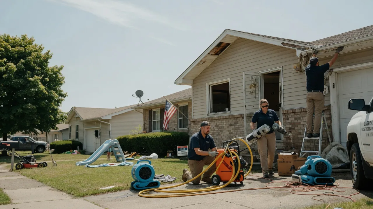 Water Damage Restoration in Sidney, MI near me